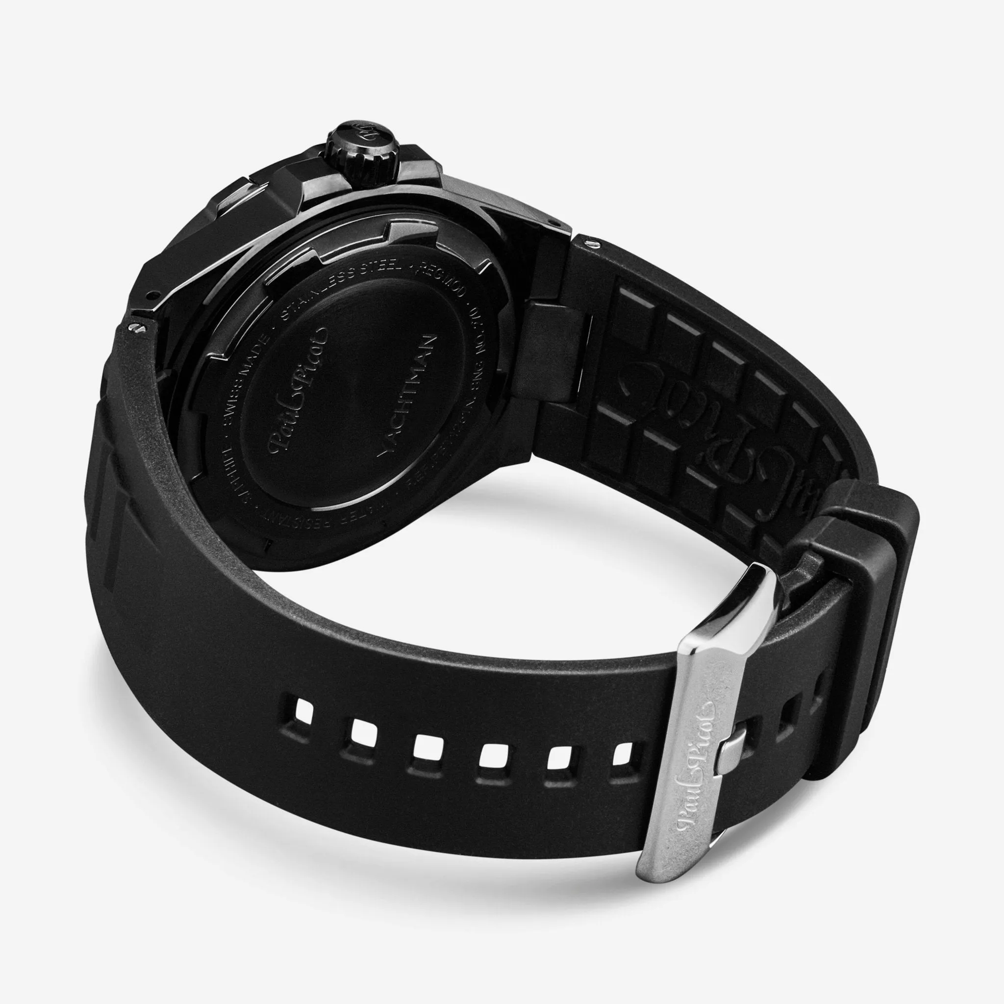Paul Picot Yachtman Club Black Dial Men's Automatic Watch P1251N.NBL.3614CM001