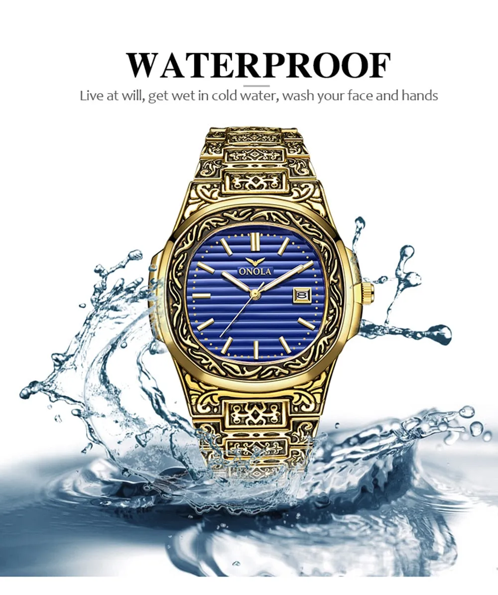 Peter Men luxury Retro Watch