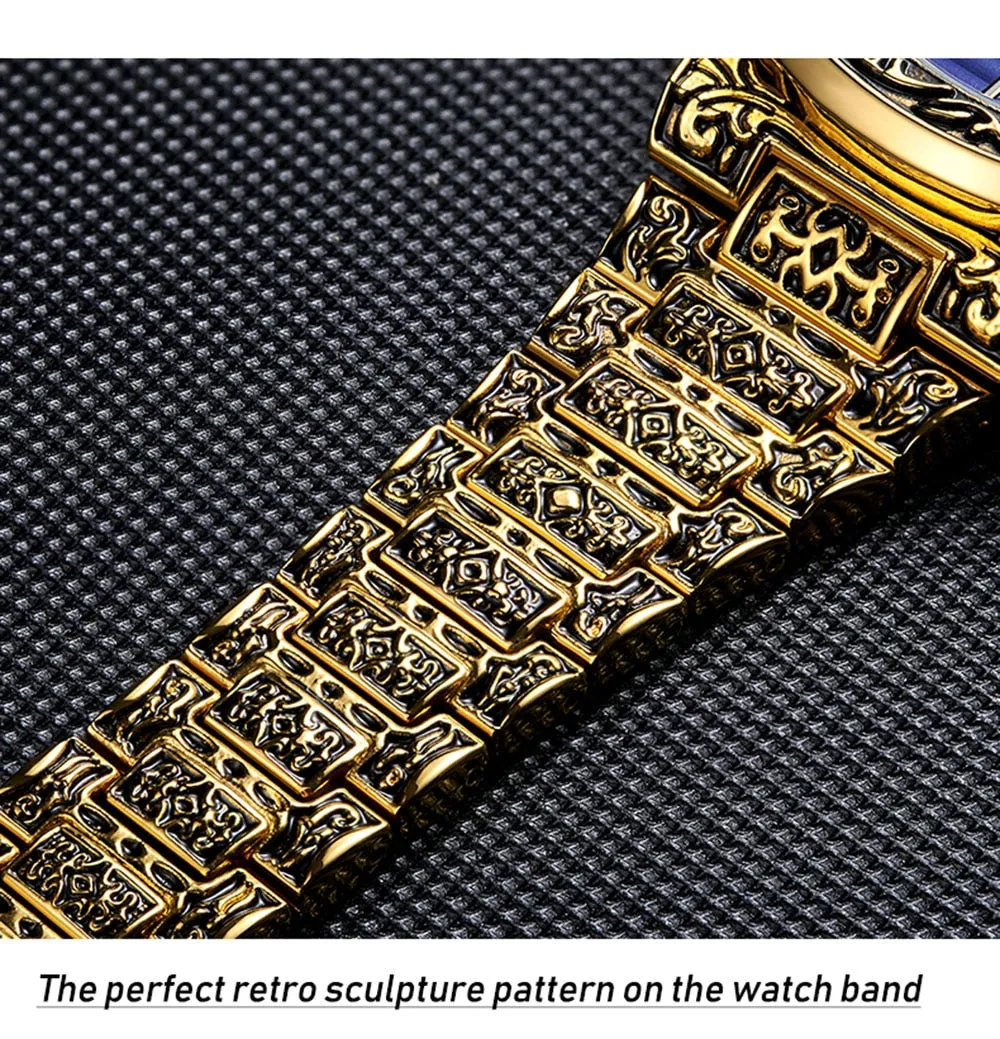 Peter Men luxury Retro Watch