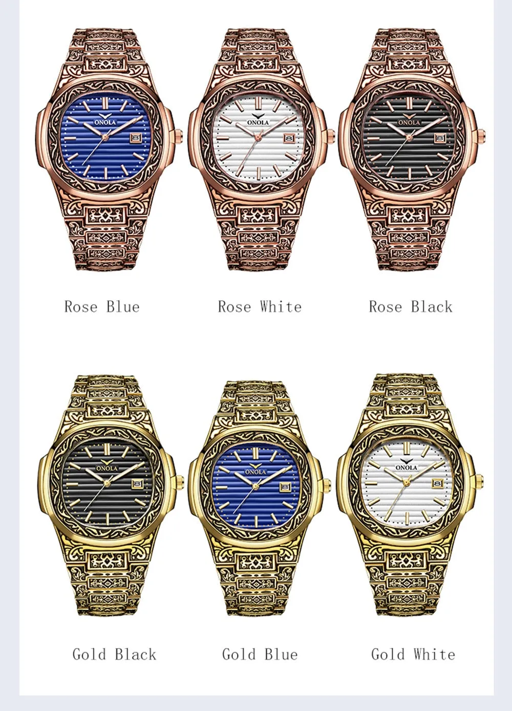 Peter Men luxury Retro Watch