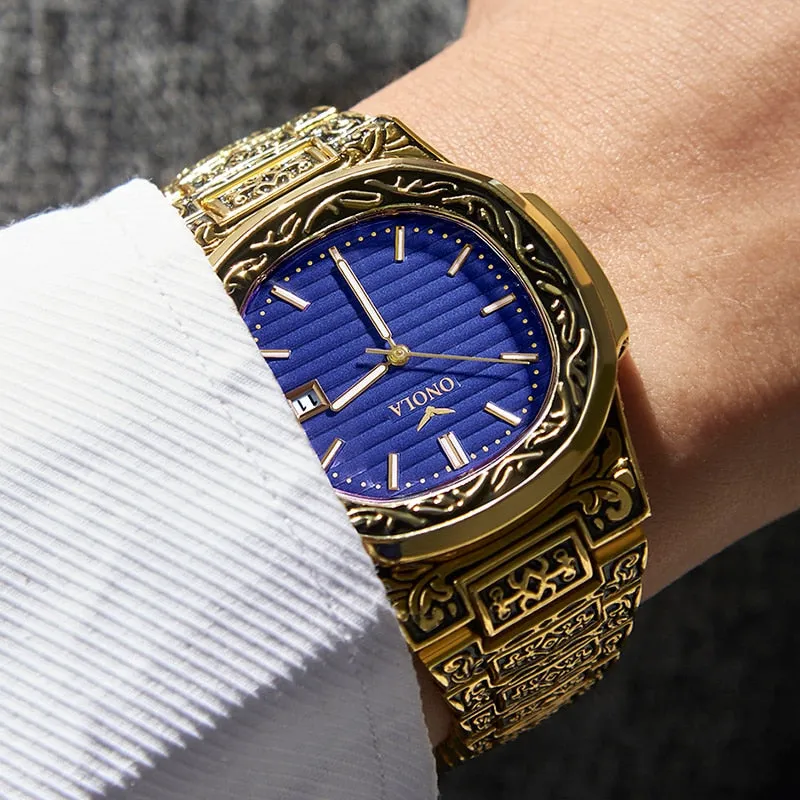 Peter Men luxury Retro Watch