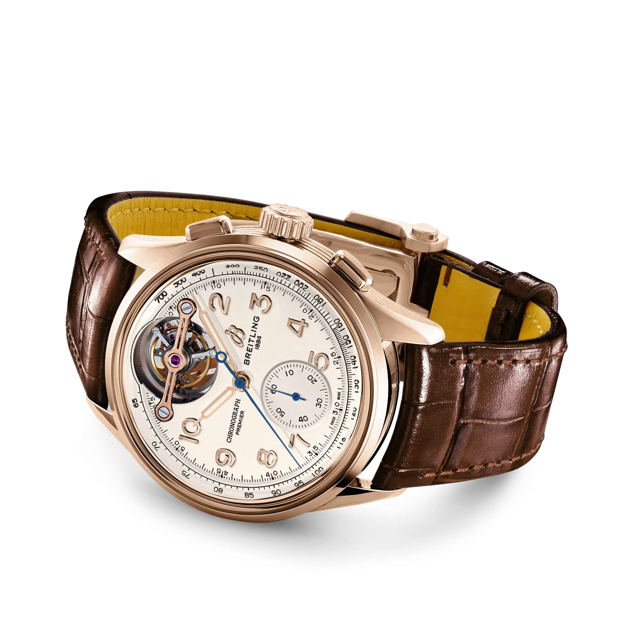 Premier B21 Chronograph Tourbillon 42 Léon Breitling
 Rb2120211G1P1