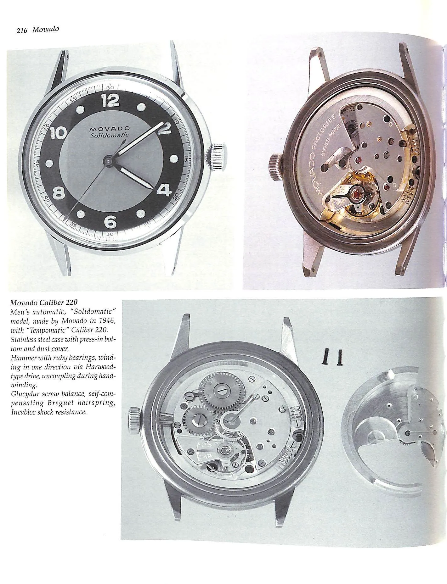 "Automatic Wristwatches From Switzerland" 1994 HAMPEL, Heinz