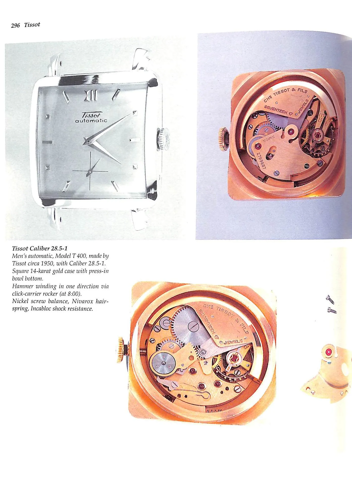 "Automatic Wristwatches From Switzerland" 1994 HAMPEL, Heinz