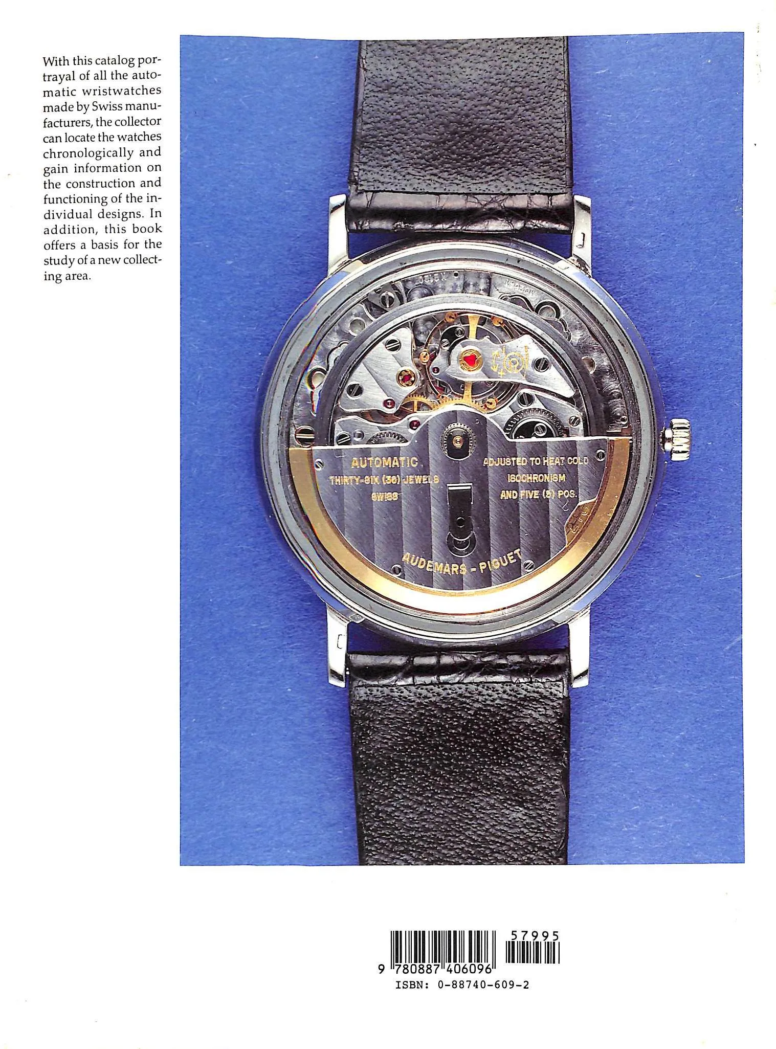 "Automatic Wristwatches From Switzerland" 1994 HAMPEL, Heinz