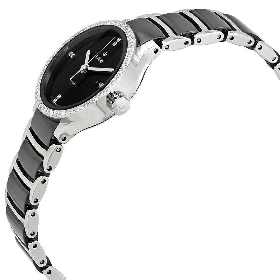 Rado Centrix Automatic Black Dial Diamond Ladies Watch R30160712