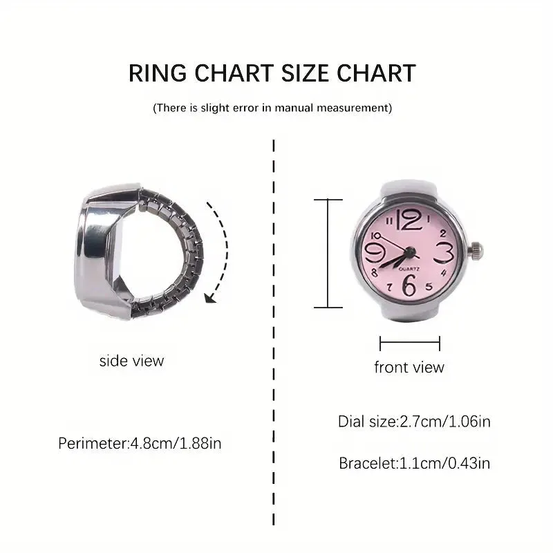 Retro Creative Finger Mini Watch For Teenagers