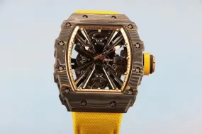 Richard Mille Replica 12-01 Real Tourbillon Real Carbon Movement Swiss Clone