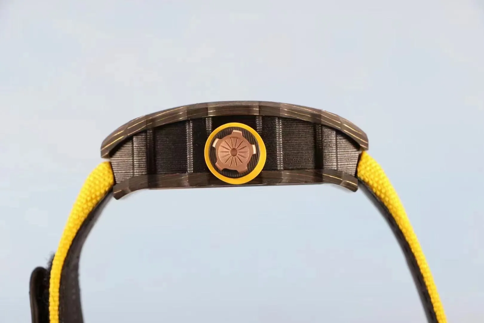 Richard Mille Replica 12-01 Real Tourbillon Real Carbon Movement Swiss Clone