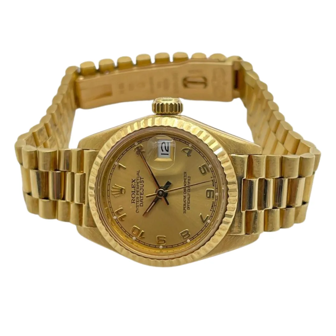 Rolex 6917/8 26mm 18k Yellow Gold Automatic Watch