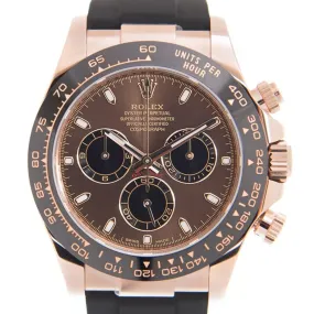 Rolex Cosmograph Daytona Chronograph Automatic Chronometer Brown Dial Men's Watch 116515ln-0041