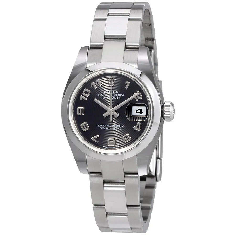 Rolex Datejust 26 Black Stainless Steel Automatic 179160BKCAO