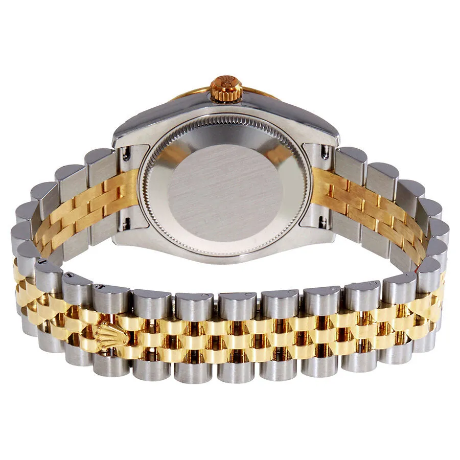 Rolex Datejust 31 Champagne Dial Ladies Stainless Steel and 18kt Yellow Gold Jubilee Watch 178343CRJ