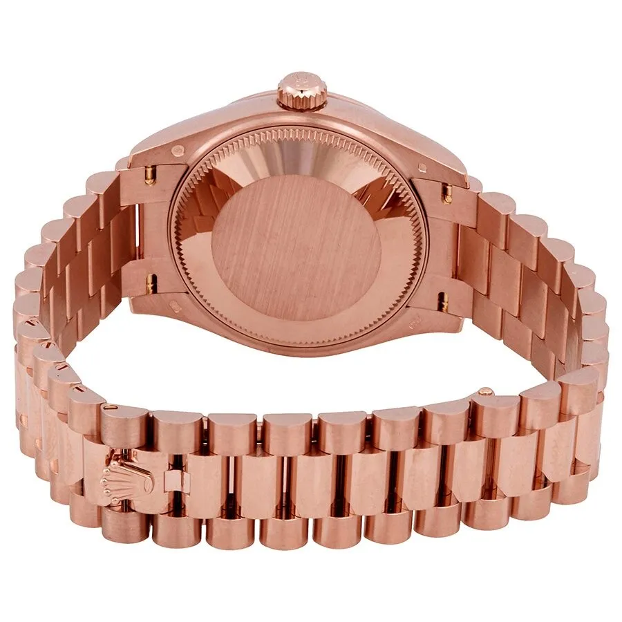 Rolex Datejust 31 Mother of Pearl Diamond Dial Ladies 18kt Everose Gold President Watch 278275MDP