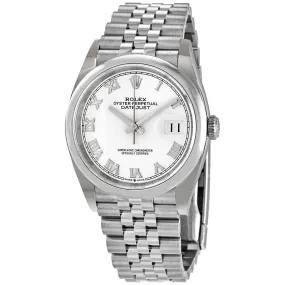 Rolex Datejust 36 White Dial Men's Watch 126200WRJ