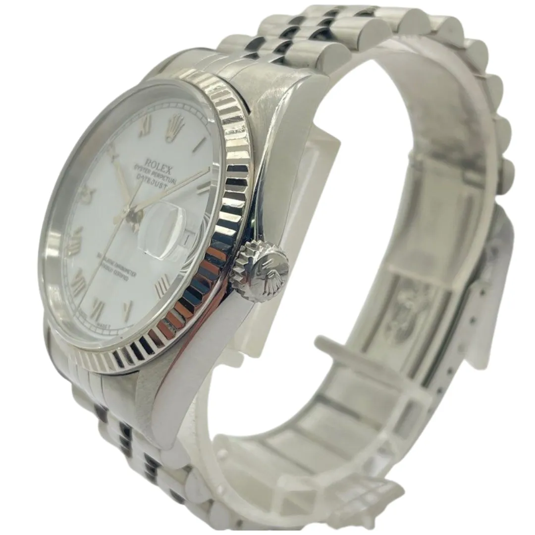 Rolex Datejust 36mm 16234 Automatic White Dial Watch
