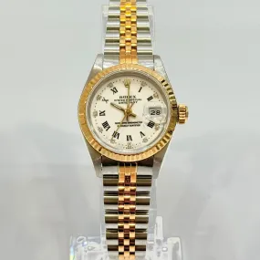 Rolex Datejust 69173 Halfgold Automatic Ladies Watch