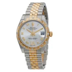 Rolex Datejust Automatic Silver Dial Ladies Watch 178343SRDJ