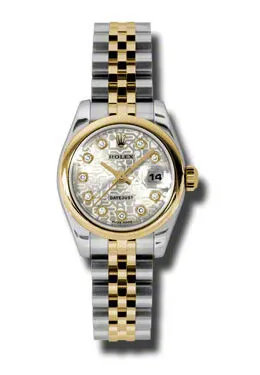Rolex Datejust Automatic Stainless Steel 18kt Yellow Gold Jubilee Ladies Watch 179163SJDJ
