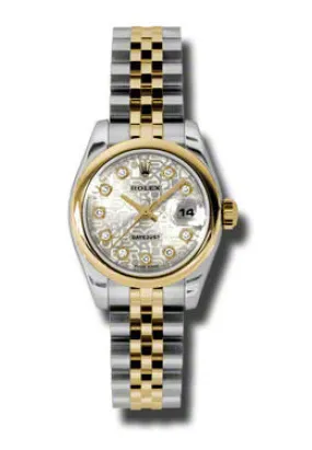 Rolex Datejust Automatic Stainless Steel 18kt Yellow Gold Jubilee Ladies Watch 179163SJDJ