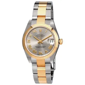 Rolex Datejust Lady 31 Grey Dial Stainless Steel and 18K Yellow Gold Oyster Bracelet Automatic Watch 178243GRO