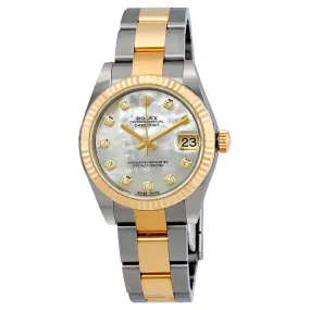 Rolex Datejust Lady 31 Mother of Pearl Dial Stainless Steel and 18K Yellow Gold Oyster Bracelet Automatic Watch 178273MDO