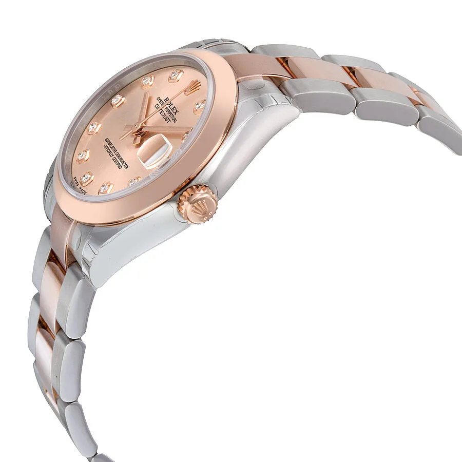 Rolex Datejust Lady 31 Pink Dial Stainless Steel and 18K Everose Gold Oyster Bracelet Automatic Watch 178241PDO