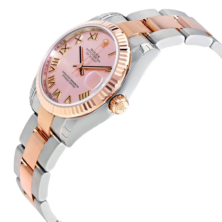 Rolex Datejust Lady 31 Pink Dial Stainless Steel and 18K Everose Gold Oyster Bracelet Automatic Watch 178271PRO