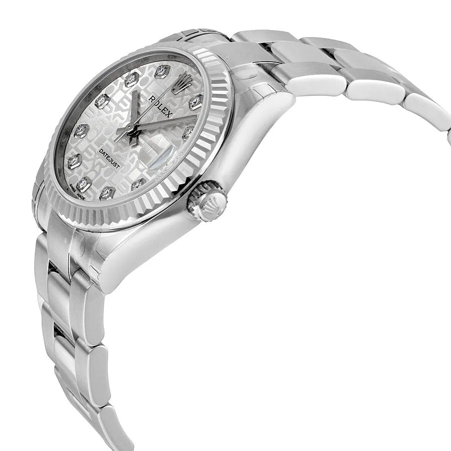 Rolex Datejust Lady 31 Silver Dial Stainless Steel Oyster Bracelet Automatic Watch 178274SJDO