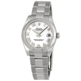 Rolex Datejust Lady 31 White Dial Stainless Steel Oyster Bracelet Automatic Watch 178274WRO