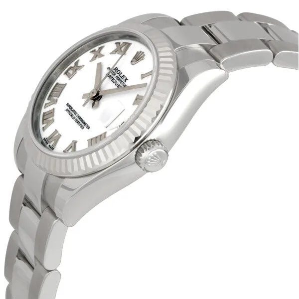 Rolex Datejust Lady 31 White Dial Stainless Steel Oyster Bracelet Automatic Watch 178274WRO