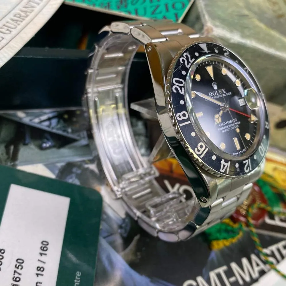 Rolex GMT Master 16750 Black (1986)