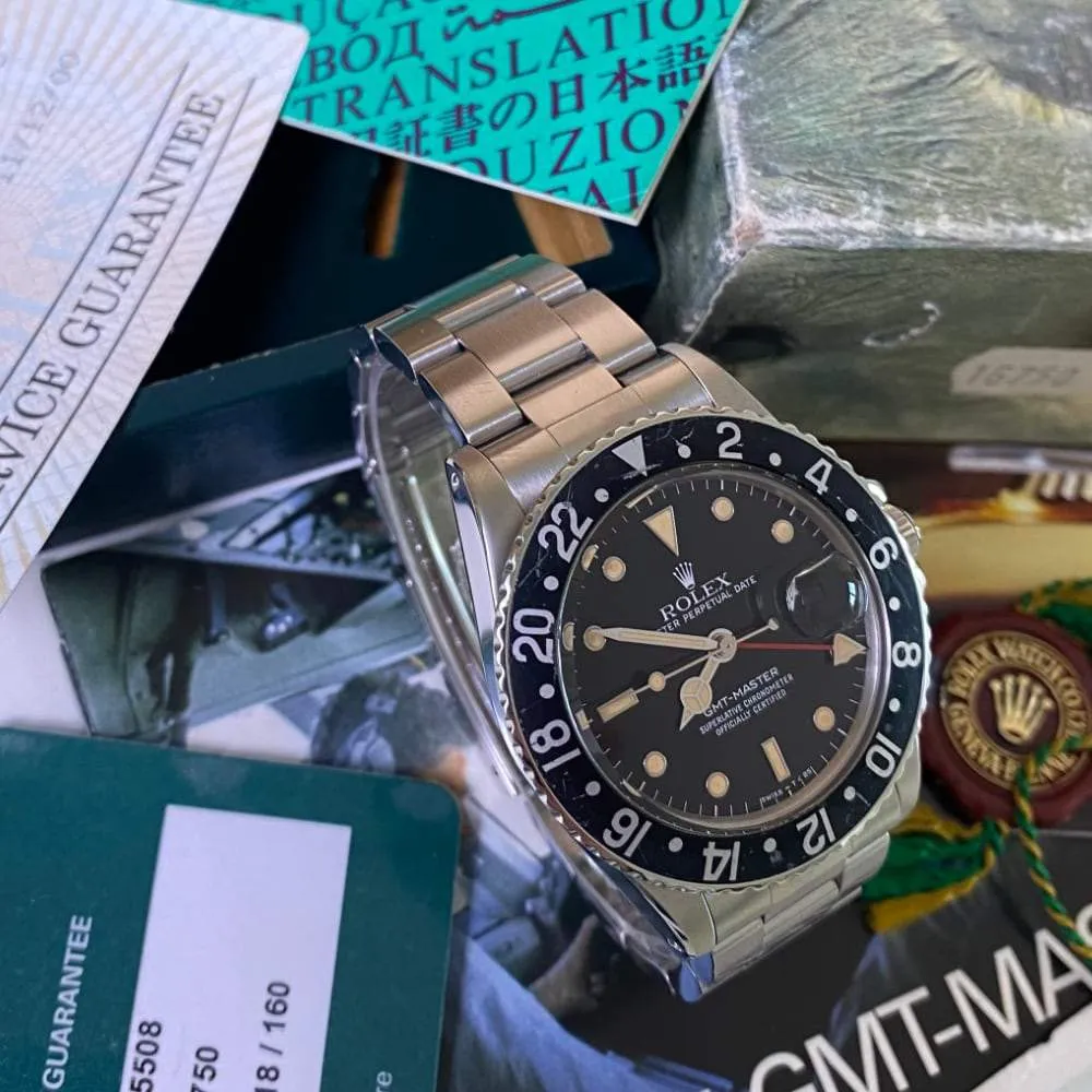 Rolex GMT Master 16750 Black (1986)