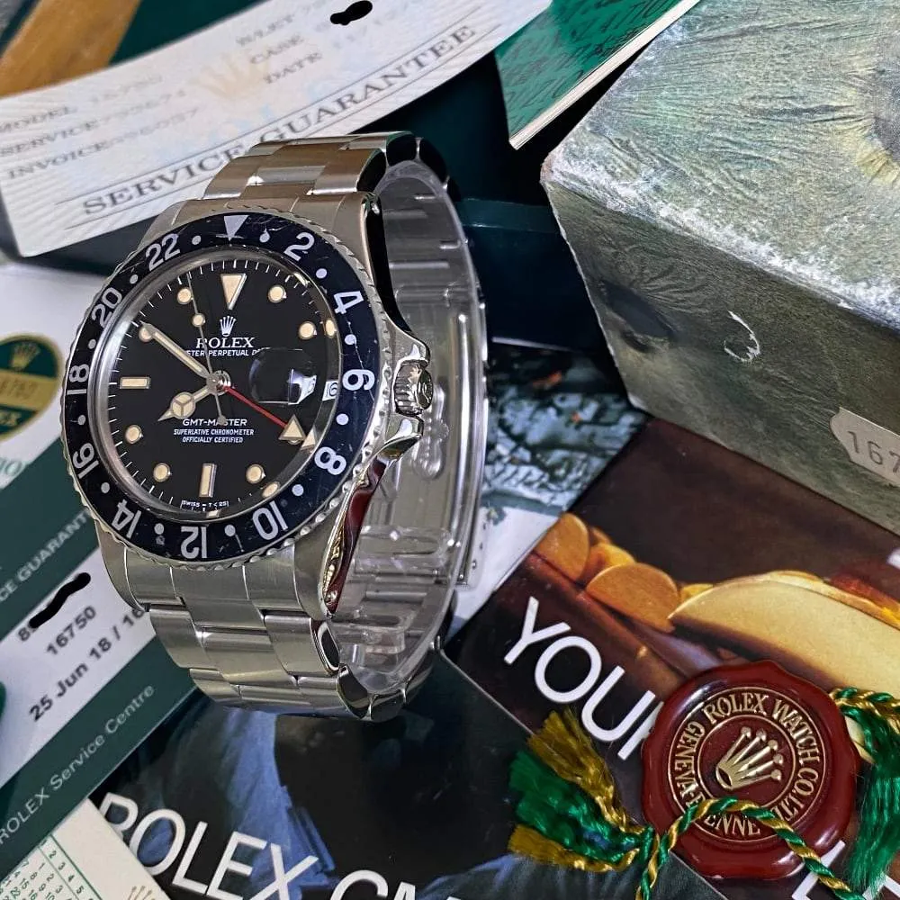 Rolex GMT Master 16750 Black (1986)