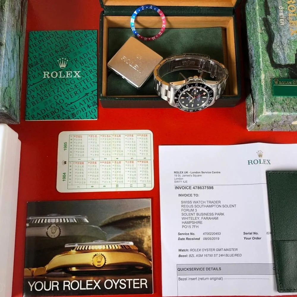 Rolex GMT Master 16750 Spider Dial (1984)