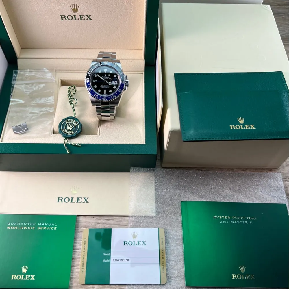 Rolex GMT Master II 116710BLNR Batman (2019)