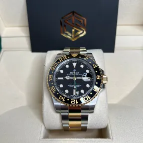 Rolex GMT-Master II 116713LN Bi-Metal Black Dial 2018 Full Set Watch