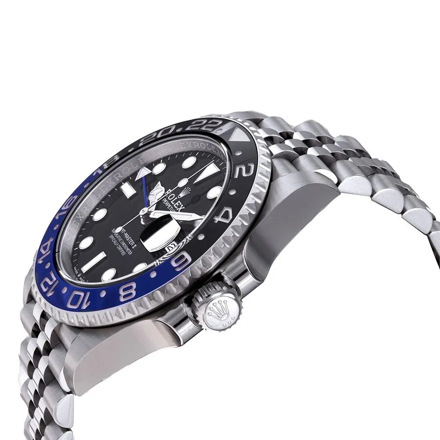 Rolex GMT-Master II GMT Black Dial Men's Watch 126710blnr