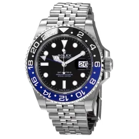 Rolex GMT-Master II GMT Black Dial Men's Watch 126710blnr