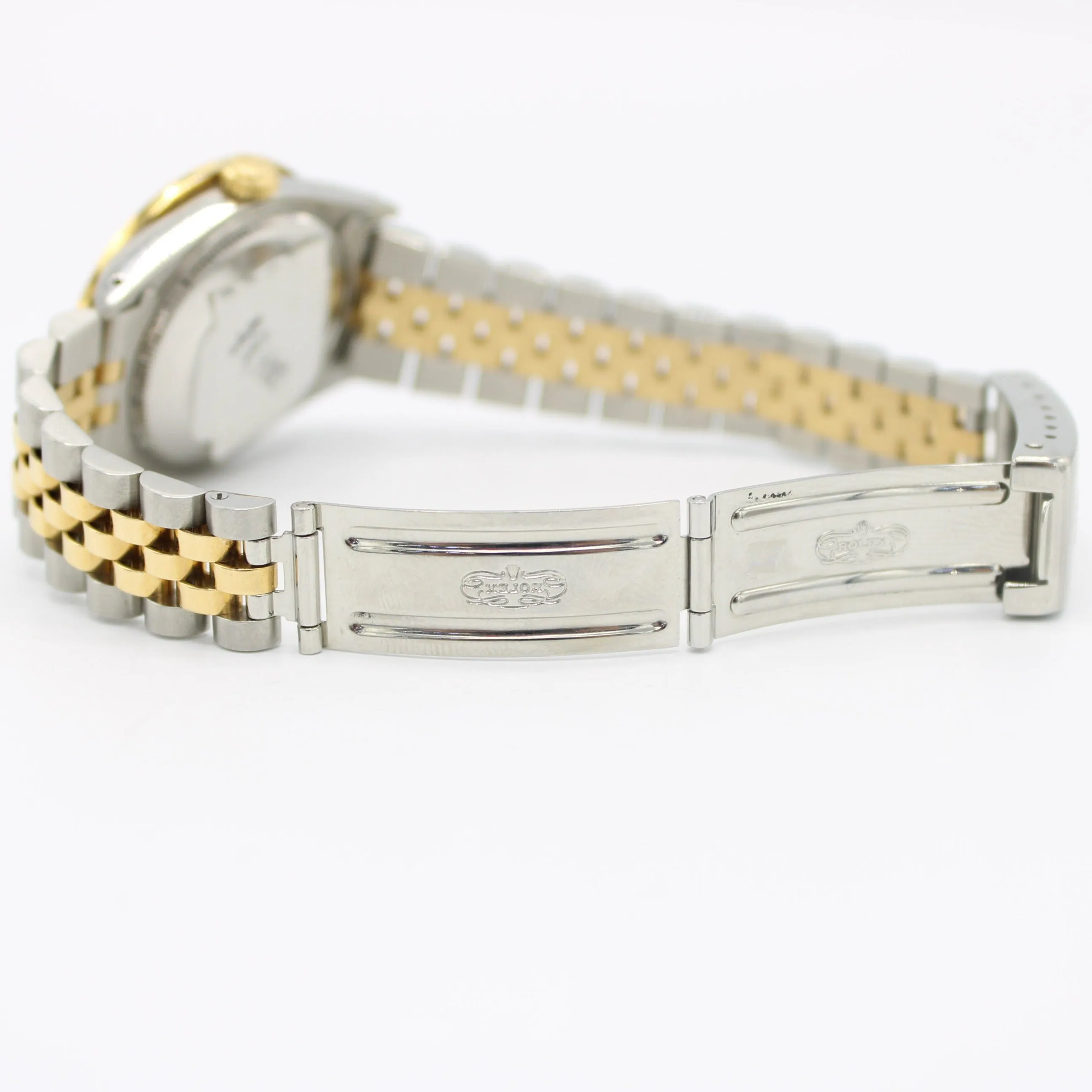 ROLEX LADY-DATEJUST  31MM DIAMOND DIAL WITH TWO TONES BRACELET