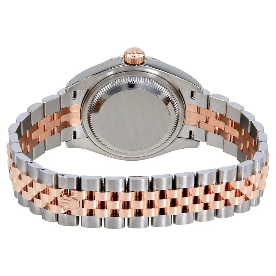 Rolex Lady Datejust Mother of Pearl Diamond Steel and 18K Everose Gold Jubilee Watch 279171MDJ