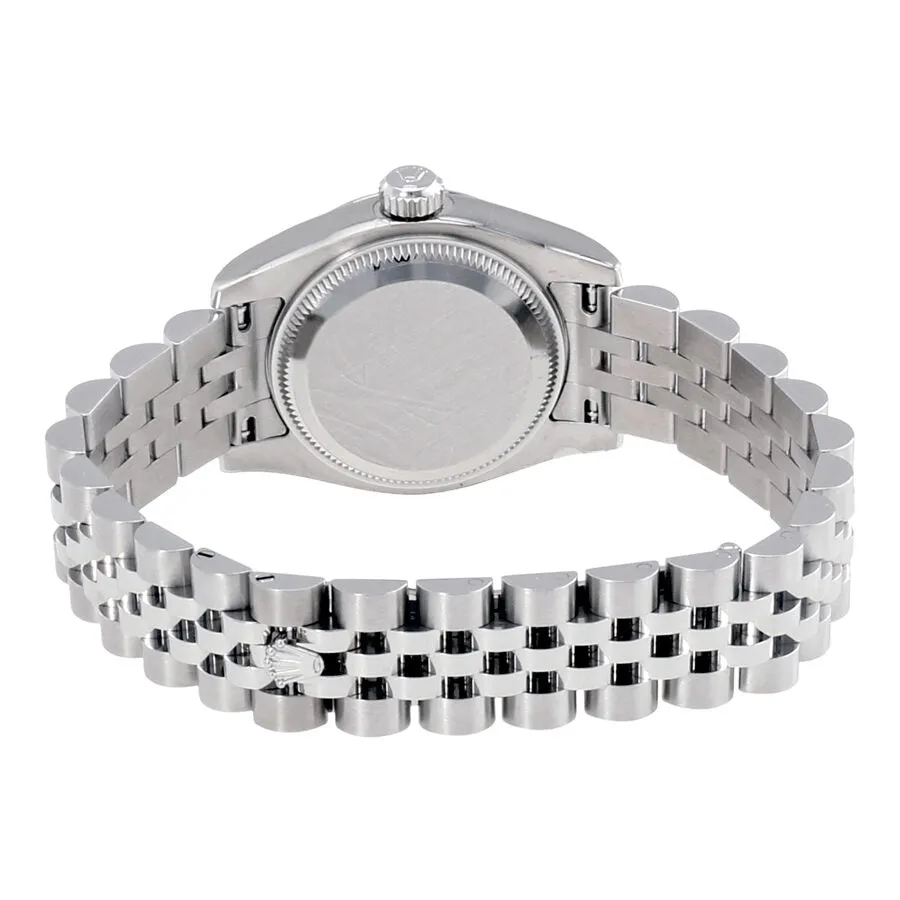 Rolex Lady-Datejust Rhodium Dial Stainless Steel Watch 179174RRJ