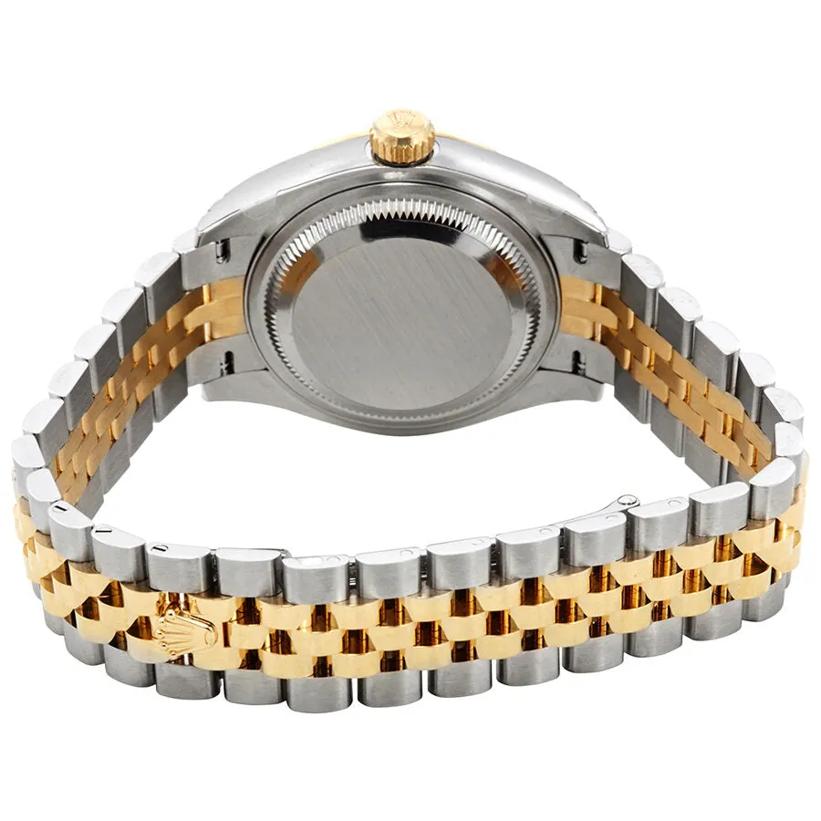 Rolex Lady-Datejust White Dial Automatic Ladies 18kt Yellow Gold and Steel Jubilee Watch 279163WRJ