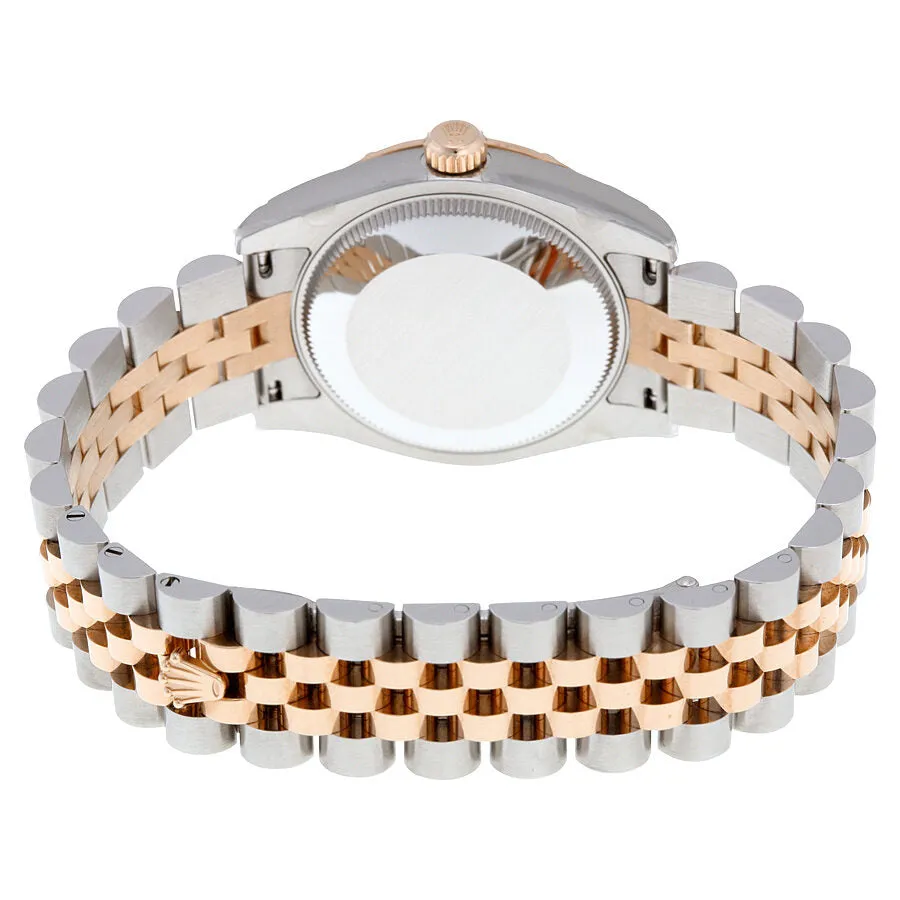 Rolex Oyster Perpetual Datejust 31 White Dial Stainless Steel and 18K Everose Gold Jubilee Bracelet Automatic Ladies Watch 178341WDJ