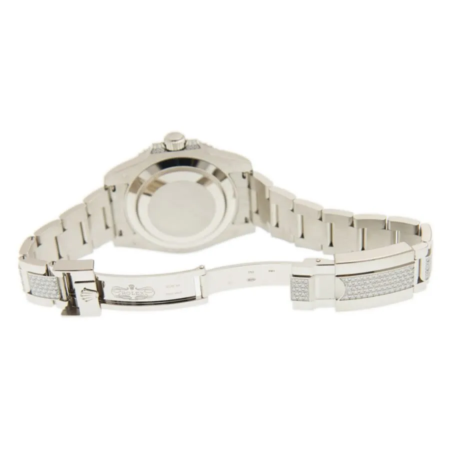 Rolex Submariner Diamond Silver-tone Dial Men's Watch 116659SABR