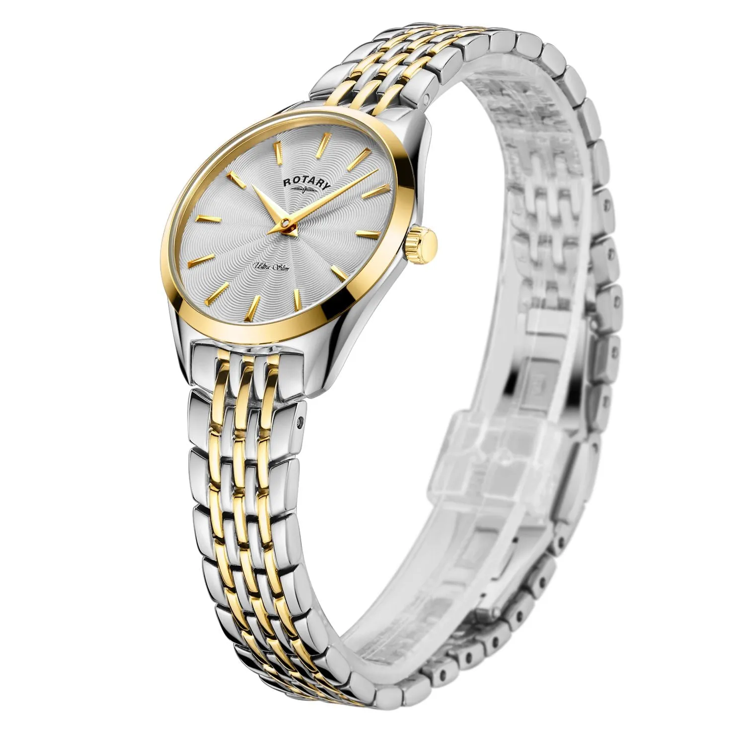Rotary 27mm Two-Tone Ultra Slim Quartz Watch