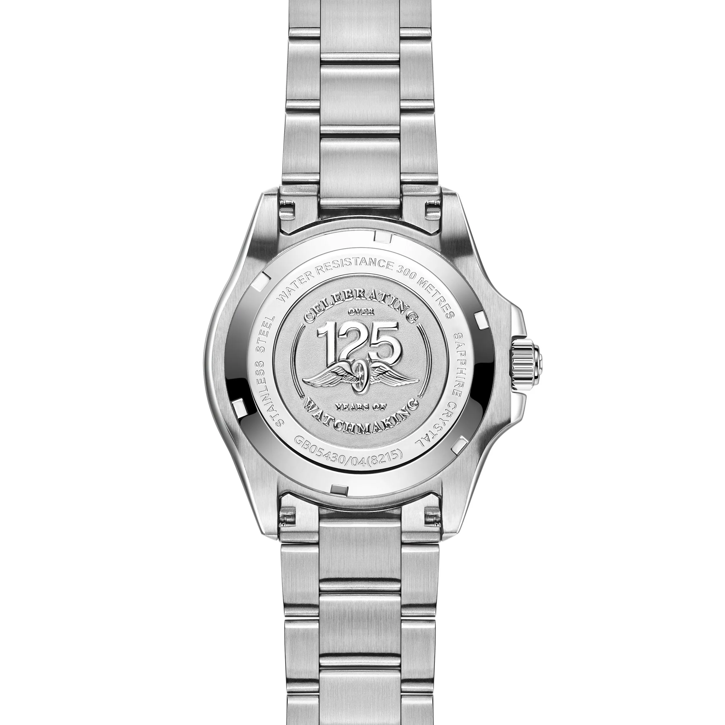 Rotary 42mm Seamatic Henley Stainless Steel Black Automatic Watch