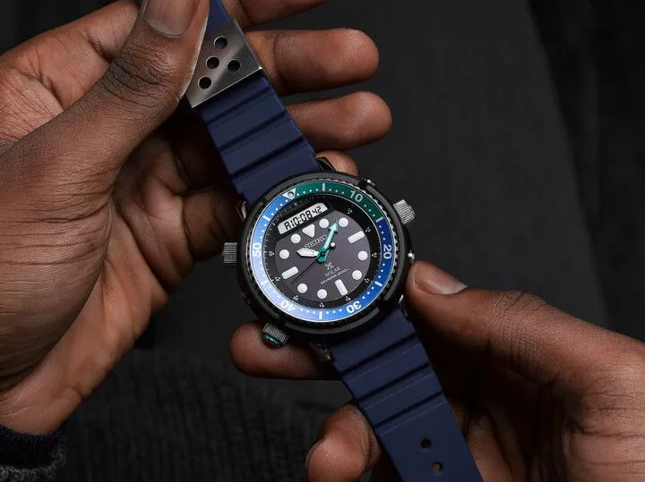 Seiko Prospex Gents Tropical Lagoon Tuna Special Edition Solar Watch
