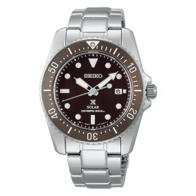 Seiko Prospex Solar Divers Watch - Brown Dial