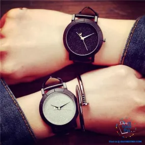 Shimmering Moon Star style Ladies wrist Watches - 5 Color options